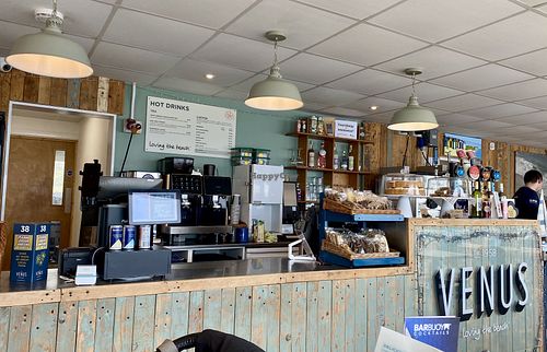 Bar  at The Venus Cafe - Broadsands in Paignton