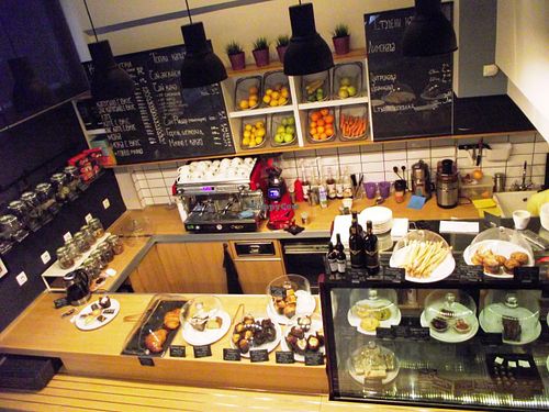 The bar at Green Deli Cafe - A. Stambolyiski in Sofia