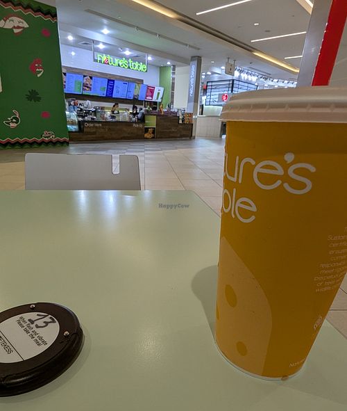 Ice Tea, Short Wait at Nature's Table - Florida Mall in Orlando