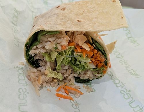 Thai Wrap at Nature's Table - Florida Mall in Orlando