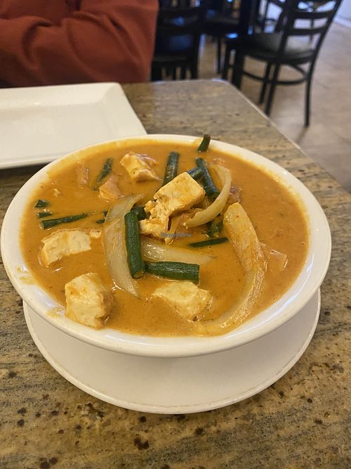 Panang curry (with tofu)  at Pad Thai in Honolulu