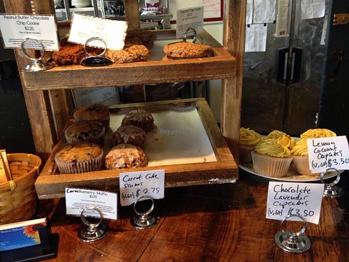 So many gluten free vegan items at Pingala Cafe in Burlington