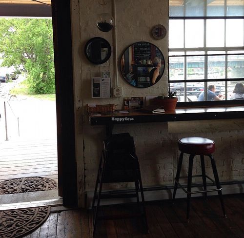 Door at Pingala Cafe in Burlington