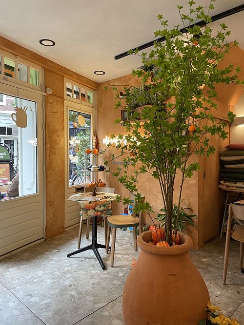 Inside   at Mama's Soup in Haarlem