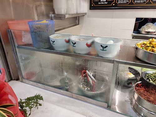 Laksa stall at 99 Vegetarian - Pioneer Mall in West Singapore