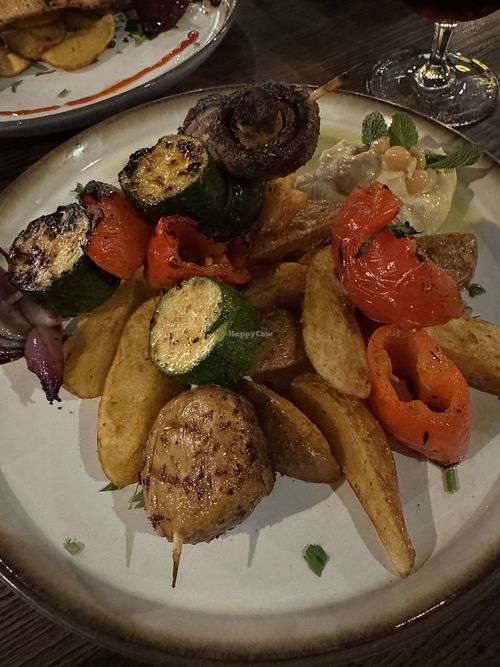 Grilled vegetables  at Cuisine Libanaise in Gothenburg