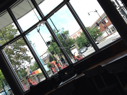 Love the windows! at Pleasant Pops in Washington