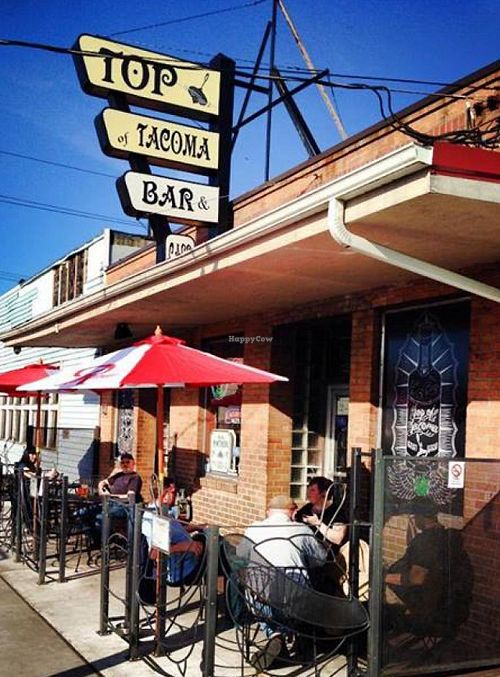 Top of Bar and Cafe Washington Restaurant HappyCow