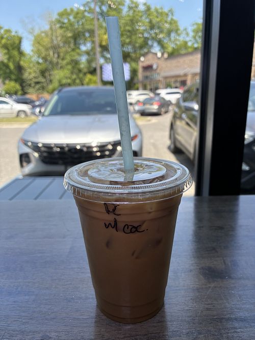 Vegan Dark Chocolate Coconut Milk Lattee  at Coffee Monster  in Mobile