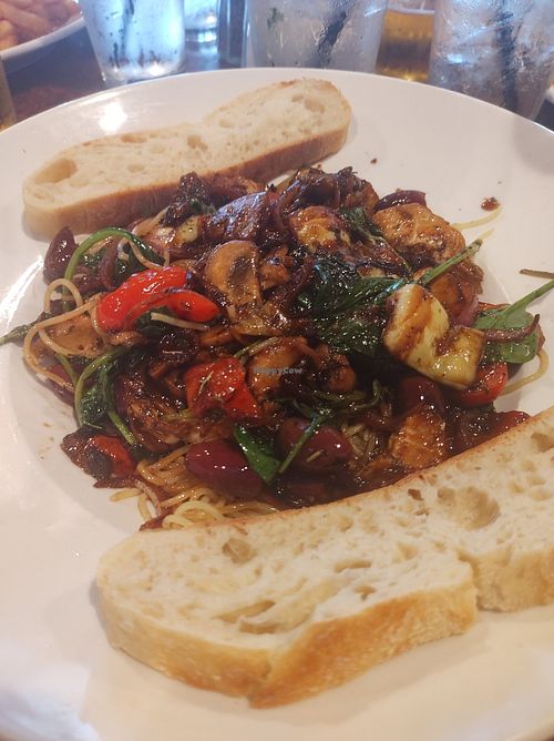 Al Fresco Angel Hair Pasta at Oakhurst Grill & Whiskey 41 Lounge  in Oakhurst