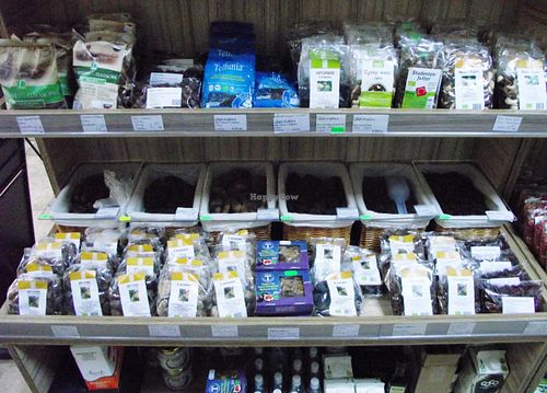 Great choice of dry fruits and nuts at Zelen Bio in Sofia