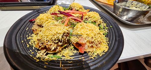 Sev Puri at Anna Idli in Raipur