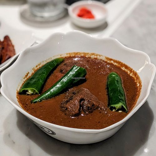 Vegan Mushroom Pong Tay at Violet Oon Singapore at Dempsey in Central Singapore