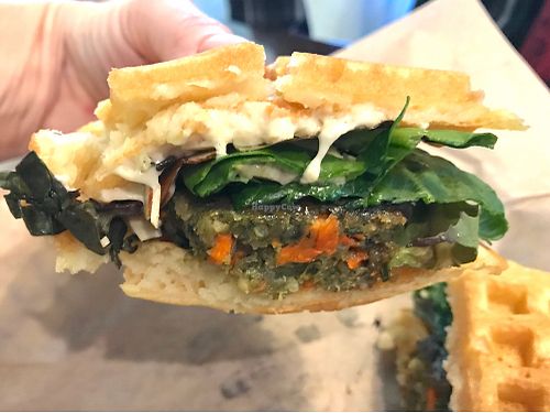 Vegan Savory Thai Basil at TIABI Coffee & Waffle Bar - Maryland Pkwy in Las Vegas