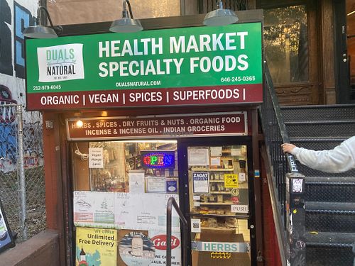 Entrance at Duals Natural in New York City