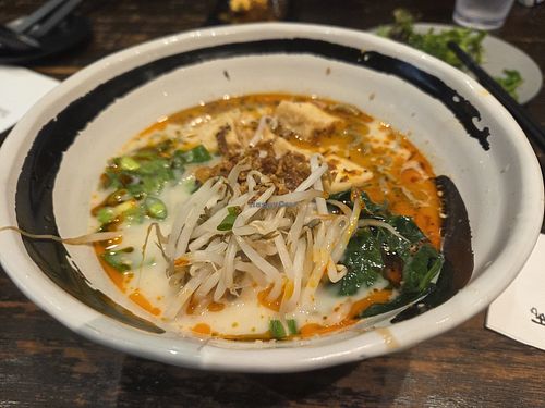 Creamy vegan tofu at Tanaka Ramen & Izakaya in Honolulu