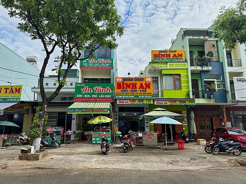 Entrance at Binh An in Pleiku