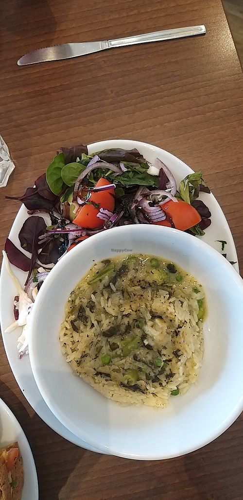 Risotto at The Palms Restaurant in Nantgarw