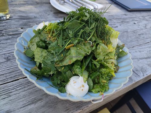 Der grüne Salat at Taatjem Deel in Sylt