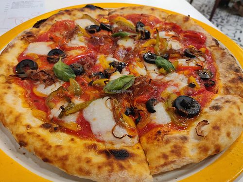 Special vegan pizza at Si Nonna's - The Original Sourdough Pizza - Thane  in Thane