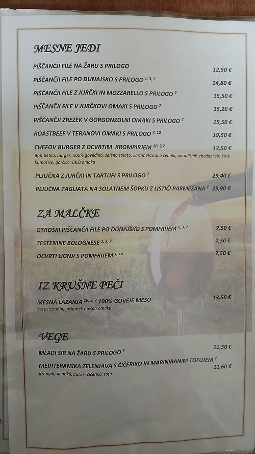  at Chianti in Ljubljana