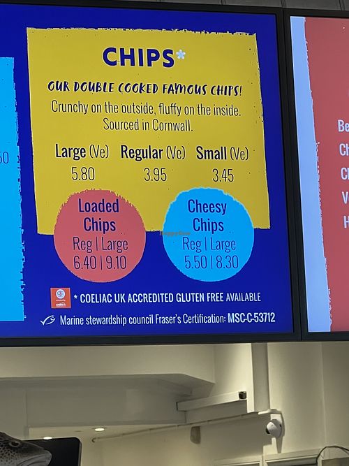   at Fraser's Fish & Chips in Penzance