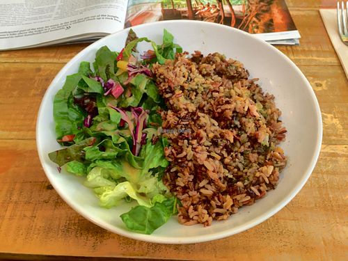 spicy black bean fried rice at Light Radiant Food in Hong Kong Island