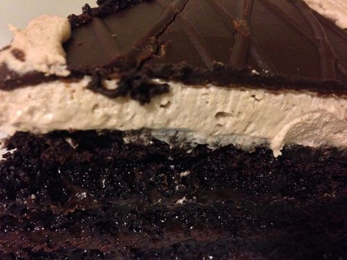 Triple chocolate cake- vegan!! at My Little Bistro in Washington