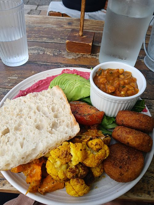 Vegan big breakfast at Morning Glory Cafe in Coogee