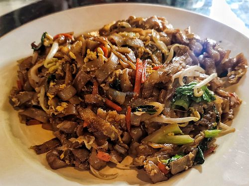 Fried kuey teow at Old House Vegetarian - 老屋素食 in Miri