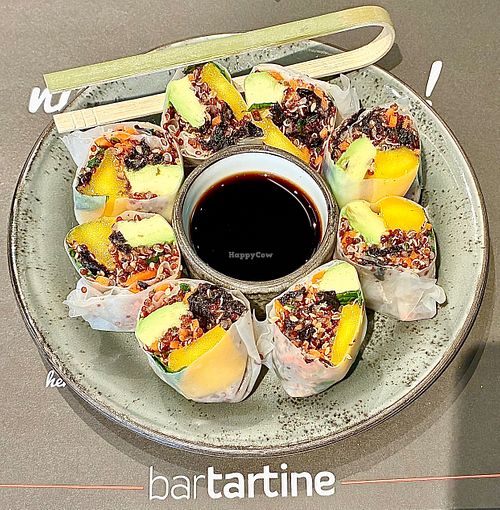 Mango avocado rolls  at Bartartine - Dubai Hills Mall   in Dubai