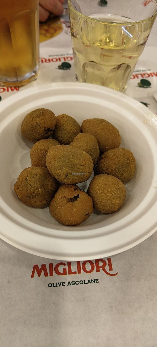 olive ascolane veganw at Migliori Olive Ascolane in Ascoli Piceno