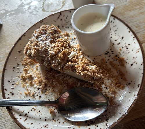 Biscoff cheesecake 😋  at Old Farmhouse in Nailsea