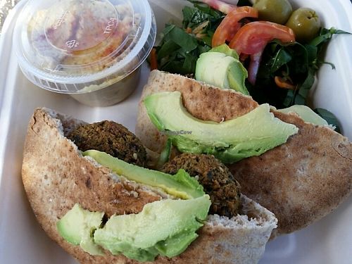 falafel to go at Vegetariano Mar y Tierra in Tulum