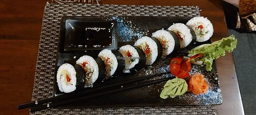 Sushi at Jepara Marina Beach Bungalows in Jepara