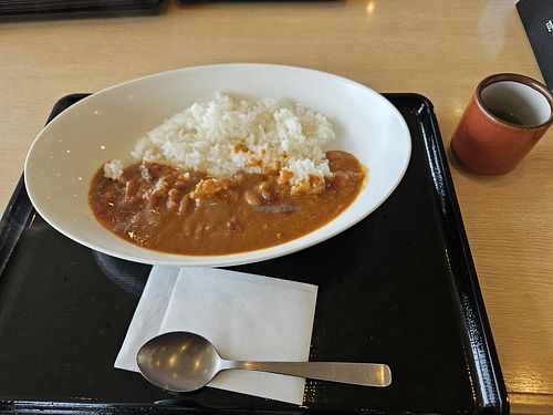 Vegan curry at Sendoan in Toyako