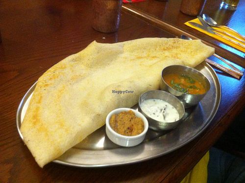 Masala dosa at Jaipur Palace in Manchester
