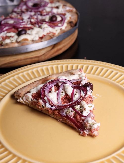 Pizza Baiana Vegana  at Seu Zé Pizza Bar  in Santo Andre