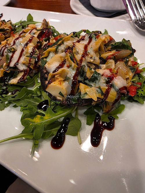Stuffed mushrooms at Travinia in Leesburg