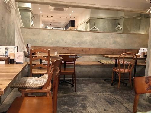 Inside at Paprika Shokudo Vegan in Osaka