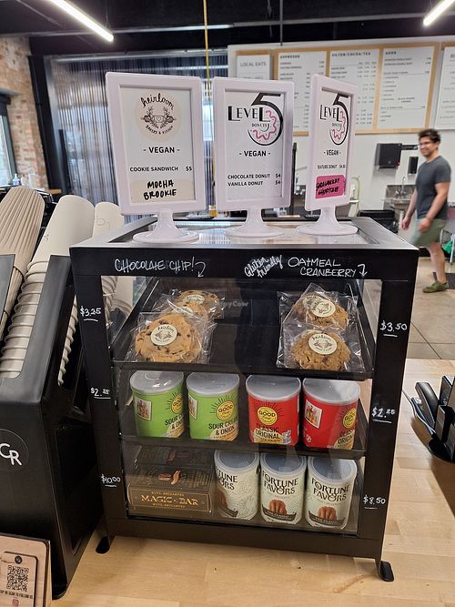  at Ledger Coffee Roasters in Madison