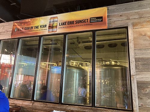 Brewing facilities at Collision Bend Brewing Company Cleveland in Cleveland