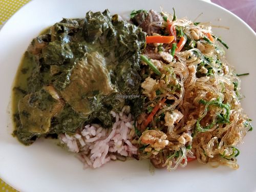 Breakfast at Pho Jan vegetarian in Phetchabun