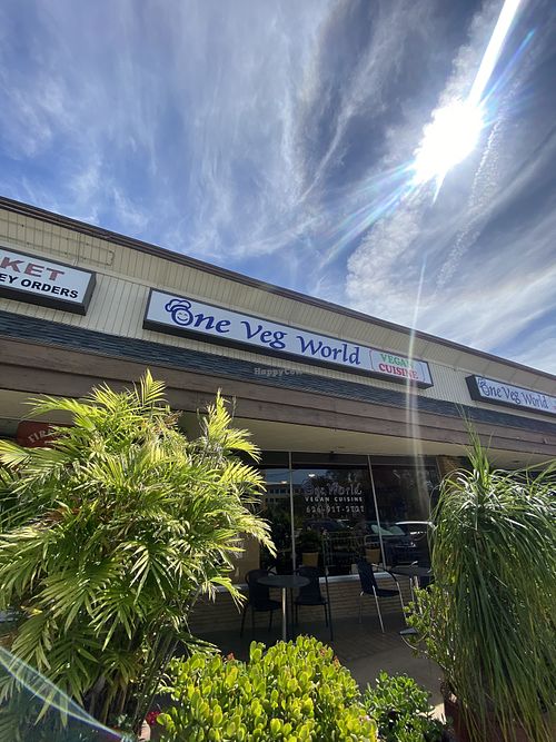 Upon Arrival - Sunny Cali Day 🥰  at One Veg World in West Covina