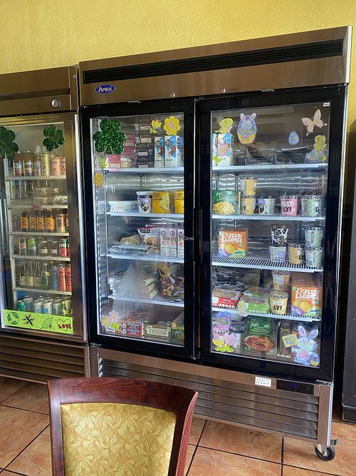 Frozen Section Area of Store  at One Veg World in West Covina