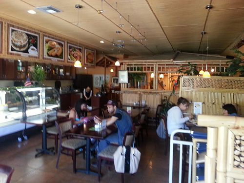 inside at One Veg World in West Covina