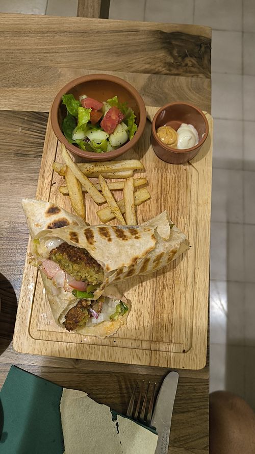 Falafel at Ben Jamil in Marrakech