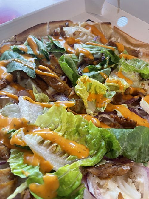 Vegan Chicken Kebab  at Domino's Pizza in Nuremberg