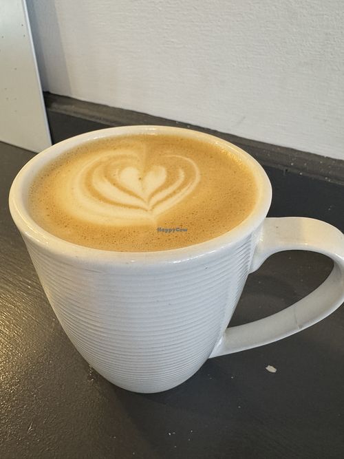 Oat milk latte   at The Wholey Ground in Cobh