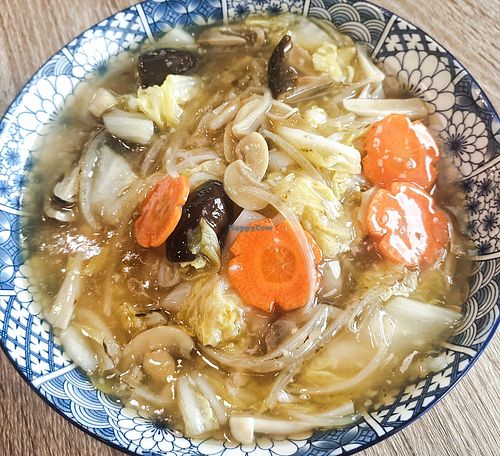 Vegan wet noodles at Veggie Recipe - Kuala Belait in Kuala Belait